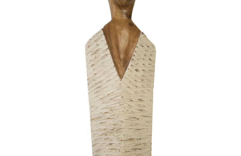 Vested Female Large Sculpture