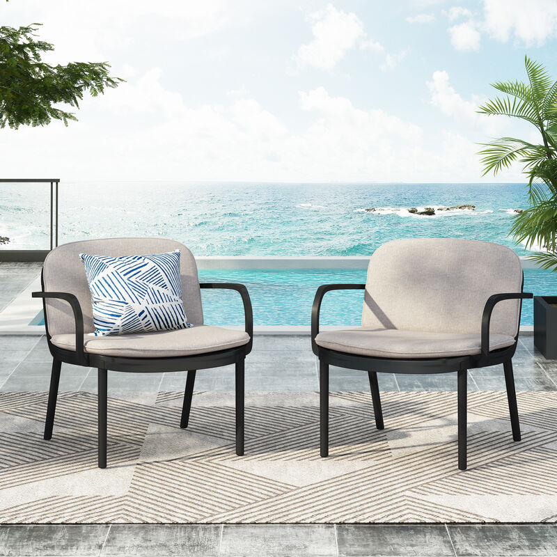 Merax Outdoor PP Club Chair