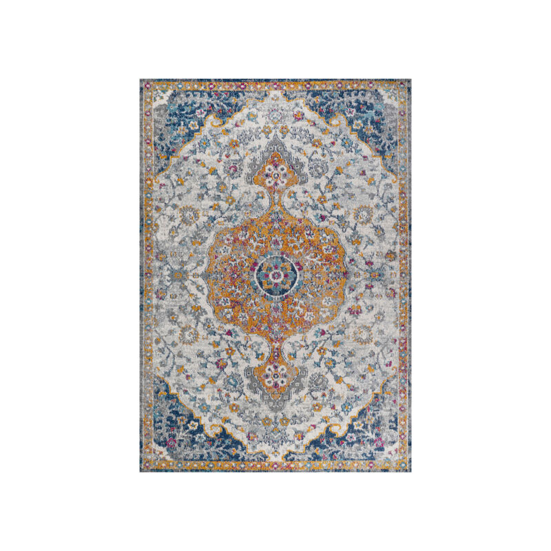 Lorena Ornate Boho Medallion Area Rug