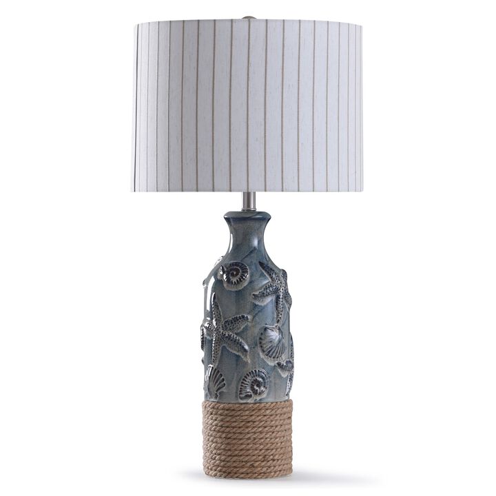 Bampton Blue Table Lamp (Set of 2)
