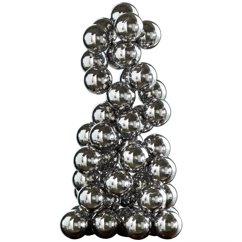 Sphere Sculpture- Silver