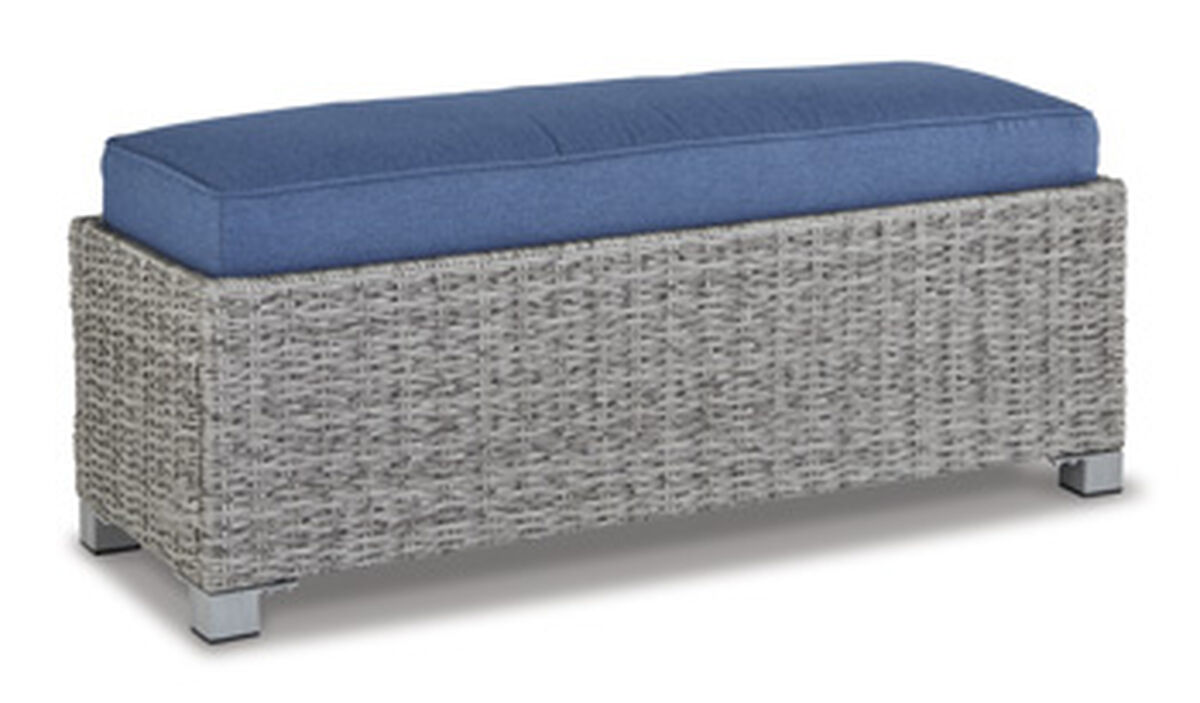 Naples Beach Bench with Cushion