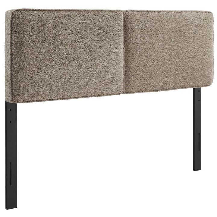 Modway Lindee Boucle Fabric King Headboard