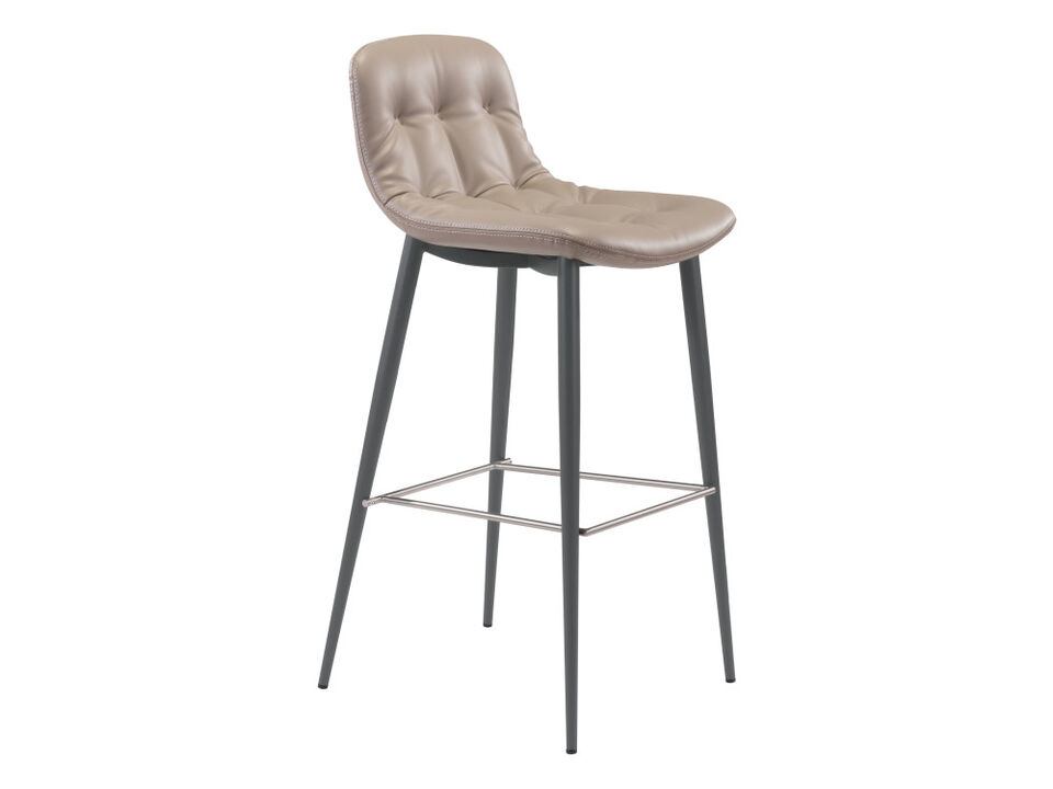 Tangiers Barstool (Set of 2) Taupe