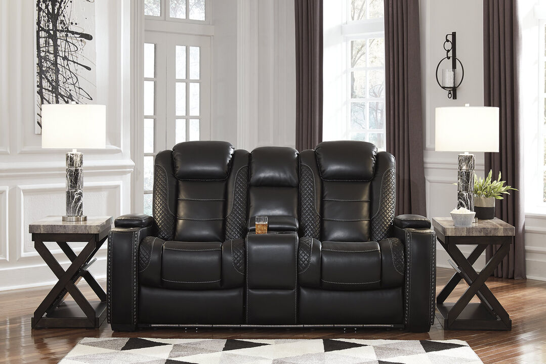 Party Time PWR Recline Loveseat W/Console