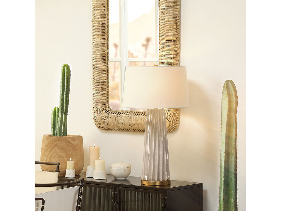 Pleated Table Lamp