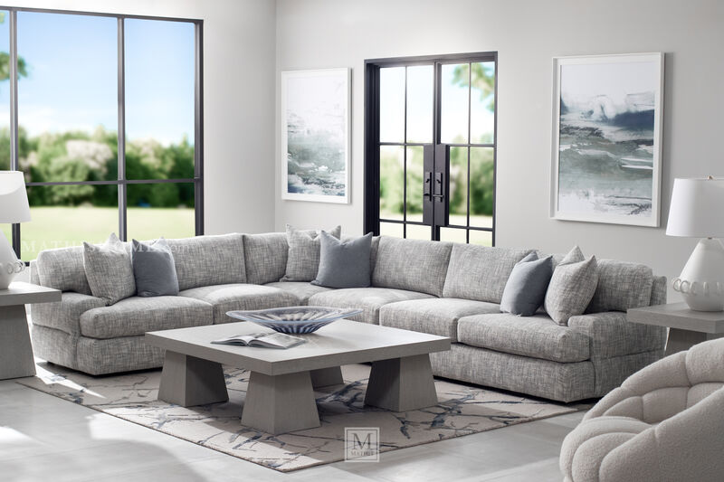 Serena 3-Piece Fabric Sectional