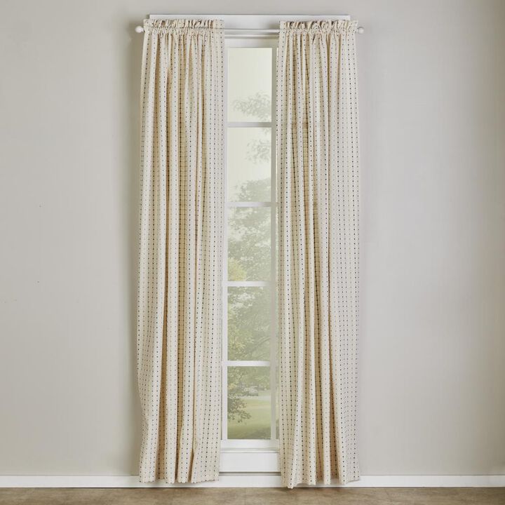 SKL Home Hopcotch Window Panel, 42x63 inches, Neutral