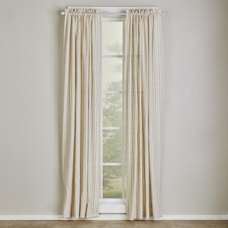 SKL Home Hopcotch Window Panel, 42x63 inches, Neutral