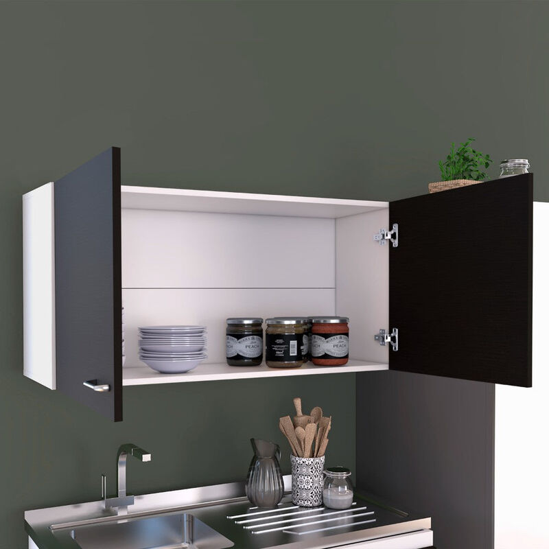 Wall Cabinet Toran, Kitchen, Black