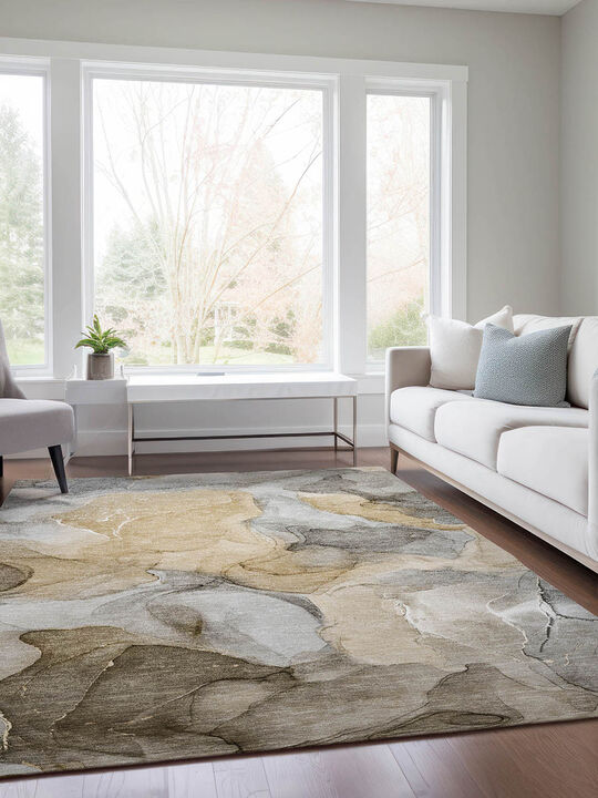 Odyssey OY4 Taupe 3' x 5' Rug