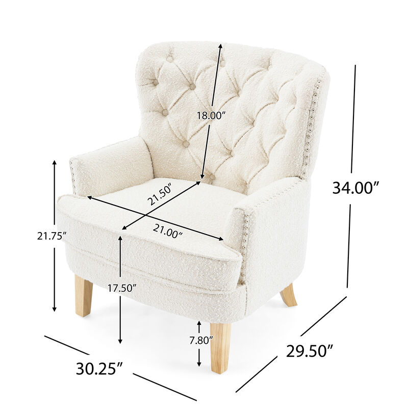 Merax Luxurious Single Accent Sofa Chair