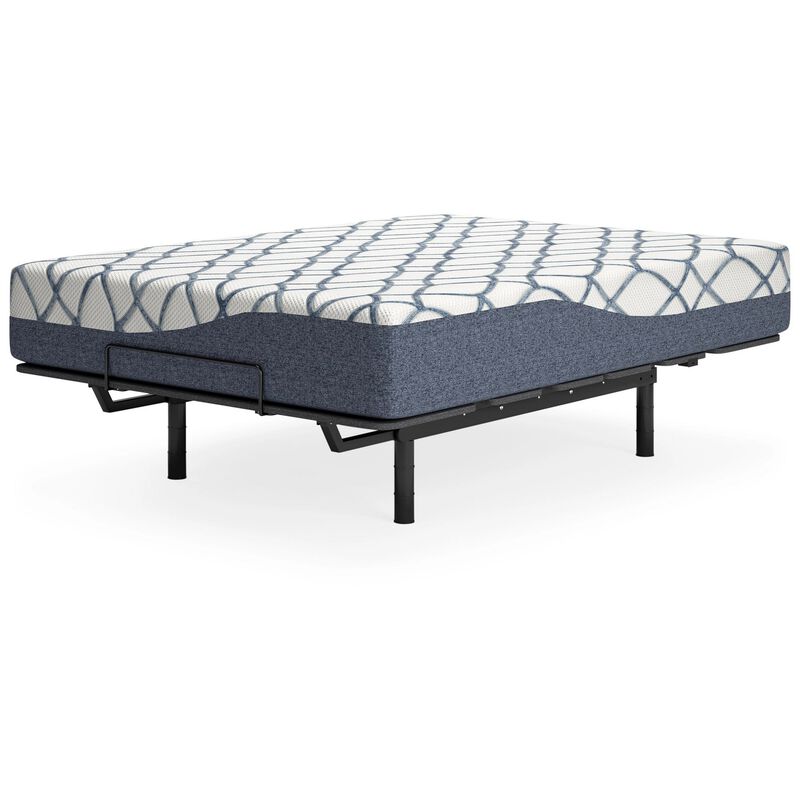 Himy Twin Mattress, High Density Memory Foam, 12 Inch Cool Comfort - Benzara