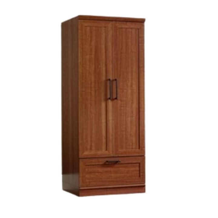 Hivvago Sienna Oak Wardrobe Clothes Storage Cabinet Armoire