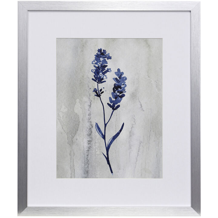 Indigo Botanical II Framed Print