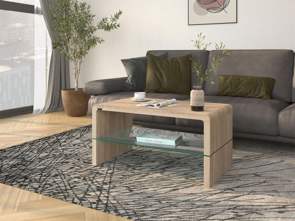 Maja Glass Coffee Table