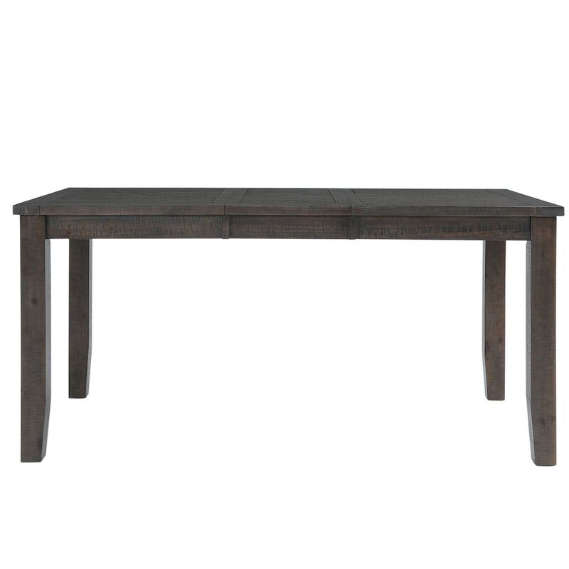 Jofran Willow Creek Distressed 78 Extension Solid Wood Counter Height Table