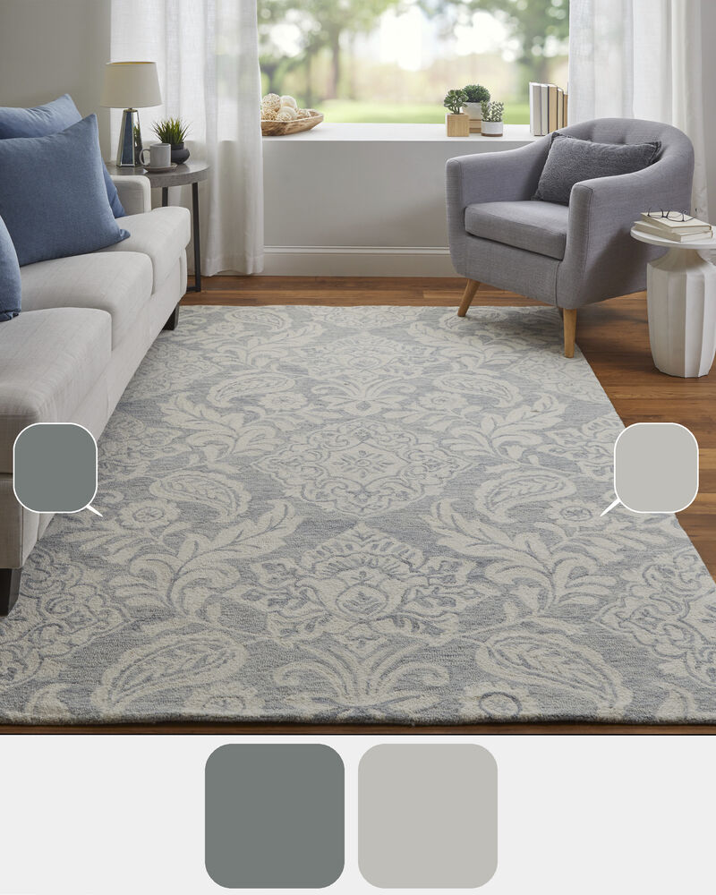 Belfort 8776F Blue/Ivory 8' x 10' Rug