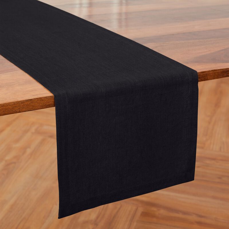 Solino Home 100% Pure Linen Table Runner | Diana