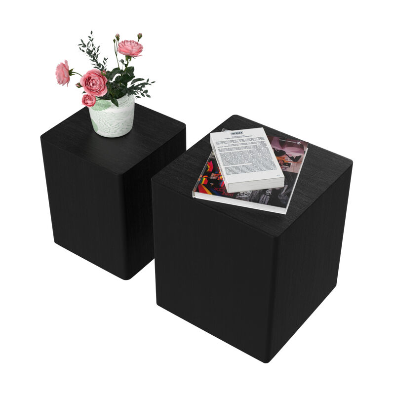 Upgrade MDF Nesting Table/Side Table/Coffee Table/End Table For Living Room, Office, Bedroom