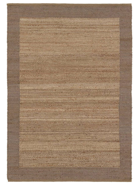 Hanover Query Brown 5' x 8' Rug