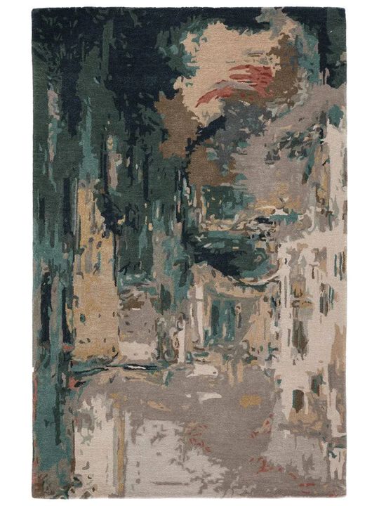 Genesis Luella Green 5' x 8' Rug