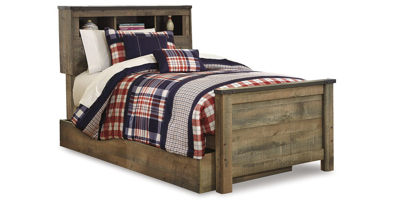 Trinell Twin Bookcase Bed