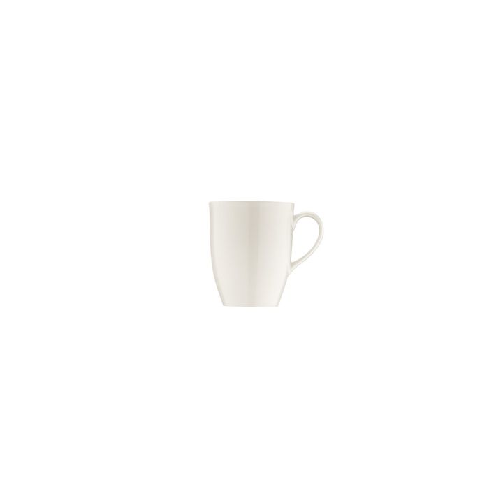 Banquet dia.3.25" h:5" 15 oz. Round Warm White Porcelain Mug (Set of 4)