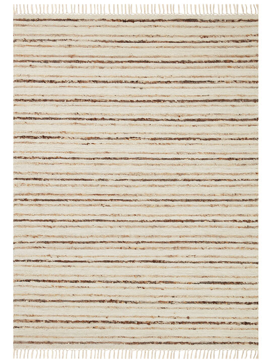 Nico Ivory/Natural 3'6" x 5'6" Accent Rug by Magnolia Home by Joanna Gaines x Loloi
