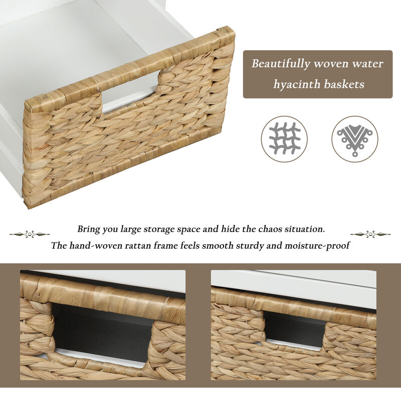 Merax Rustic Storage Bench