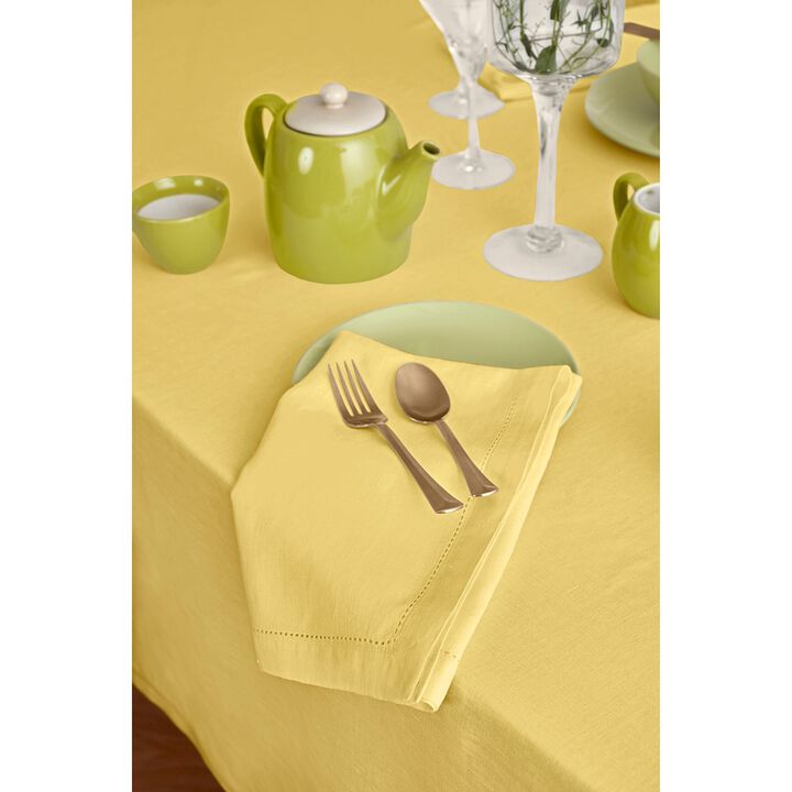 Solino Home 100% Pure Linen Tablecloth | Sonoma