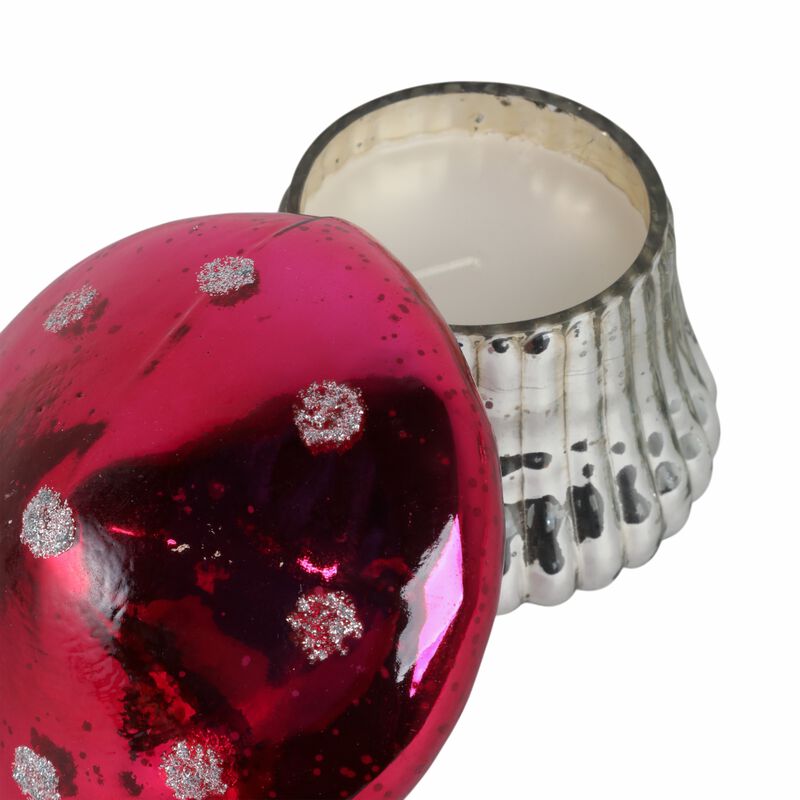 6" Fig Apricot Mushroom Candle