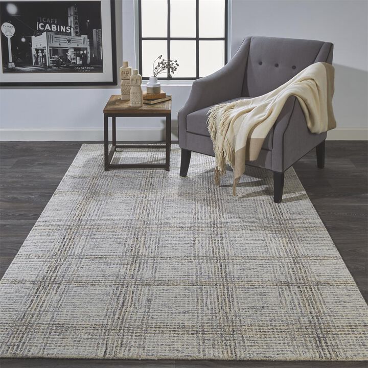 Belfort 8668F Ivory/Gray/Tan 2' x 3' Rug