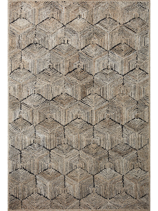 Prescott PRE02 Beige 5' x 7'6" Rug