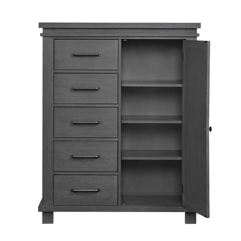 Soho Baby Hampton Chifferobe/Chest Canyon Gray