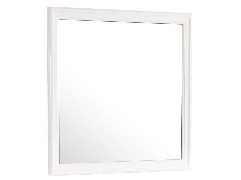 38 in. x 38 in. Classic Square Framed Dresser Mirror