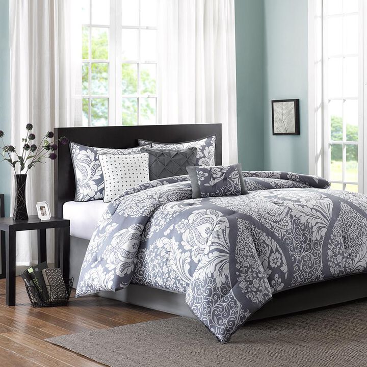 Belen Kox 100% Cotton Printed 7pcs Comforter Set, Belen Kox