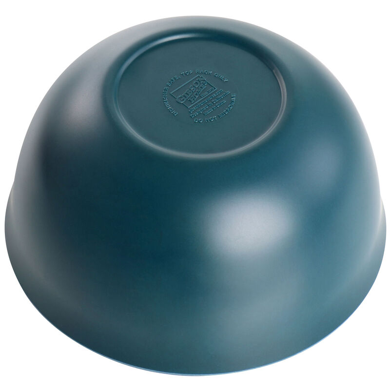 Gibson Home Rockabye 4 Piece Melamine Cereal Bowl Set in Dark Teal
