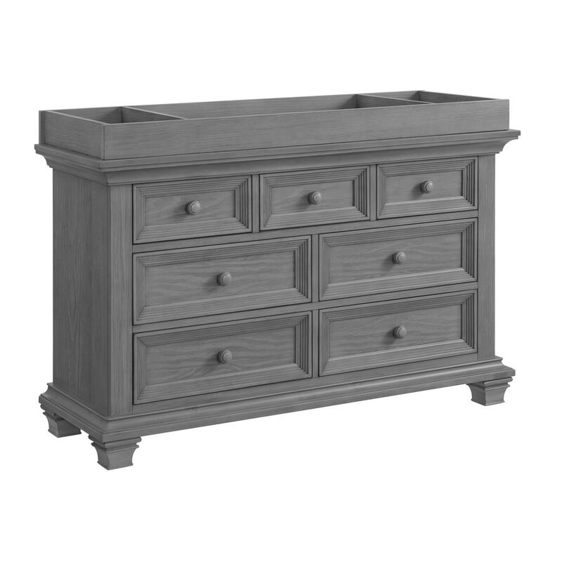 Oxford Baby Weston Changing Topper Dusk Gray