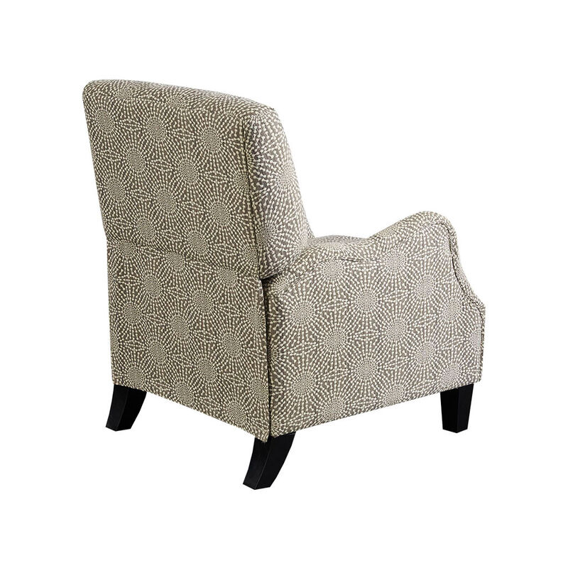 Gracie Mills Janiah Contemporary Manual Push Back Recliner