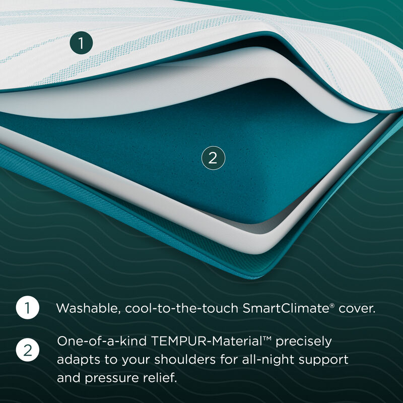 TEMPUR-Adapt® ProLo King Pillow