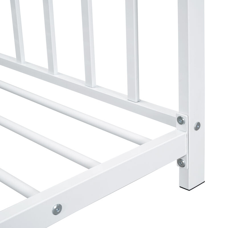 Merax Modern Metal House Platform Bed