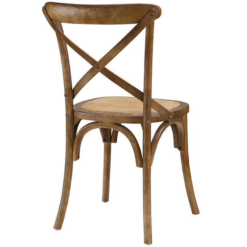 Gear Dining Side Chair-Benzara