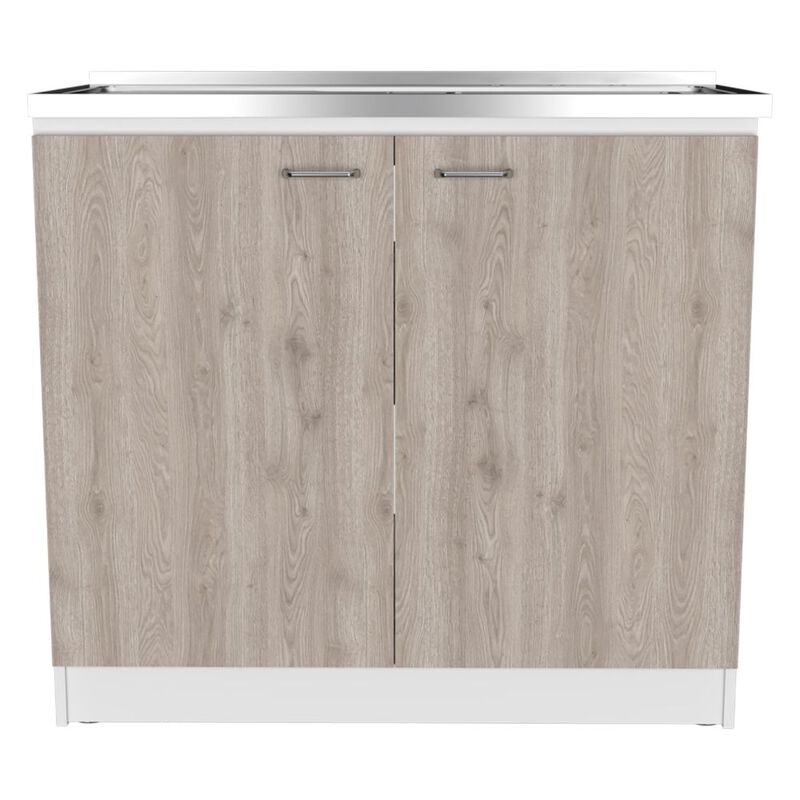 Utility Sink Vernal, Kitchen, Smoky Oak / Light Gray