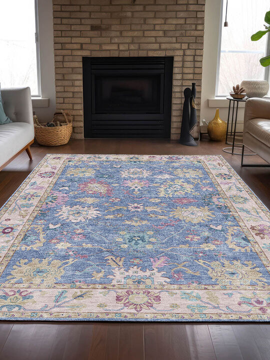 Hatay HY7 Blue 10' x 14' Rug