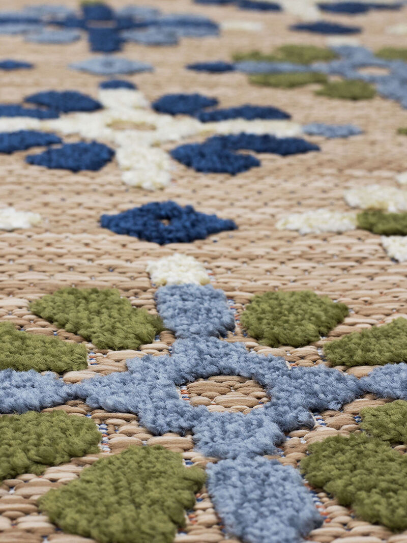 Cabana Cocoa Beach Multi 6' X 9' Rug