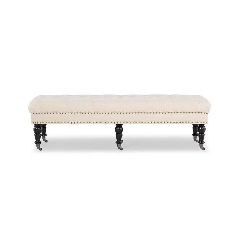 Linon Isabelle Bed Bench 62 Inches