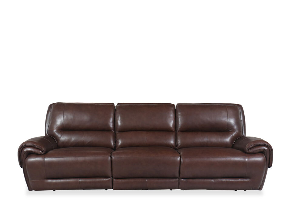 Rio Leather Power Sofa