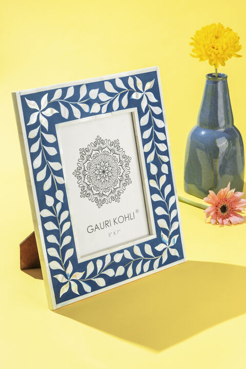 Jodhpur Mother of Pearl Picture Frame - 5"x7"