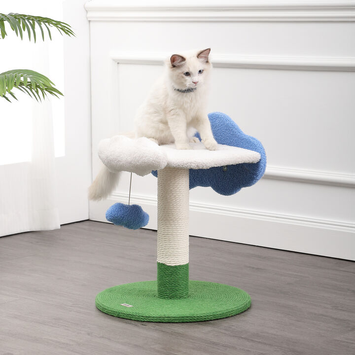 Sami Modern Jute Cloud Cat Tree with Scratching Post